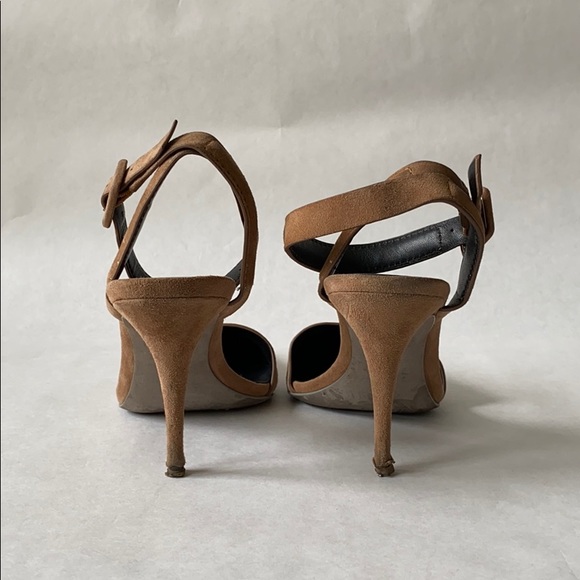 ALEXANDER WANG | LOVISA tan suede heels , IT 37 - Picture 4 of 10